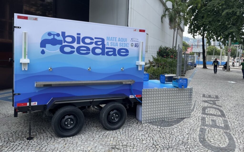 Bica móvel da Cedae vai distribuir água no carnaval de rua