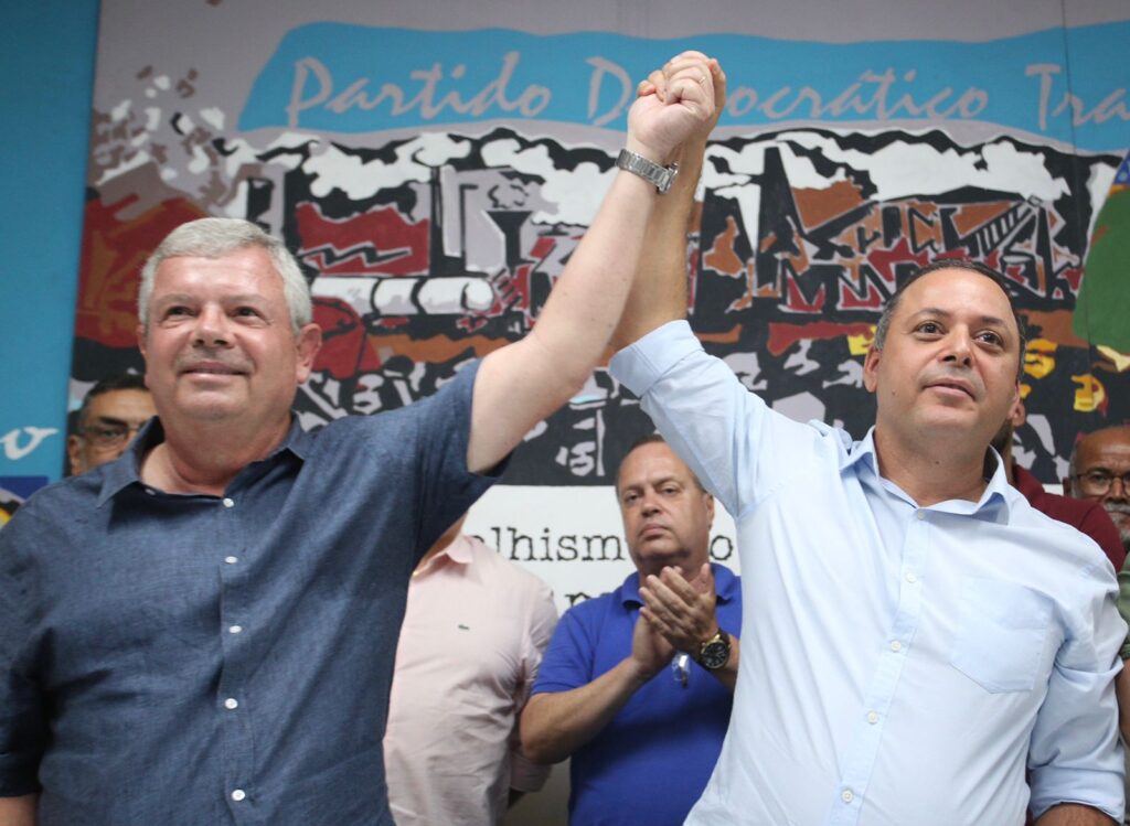 Rodrigo Neves promete a Axel Grael presidência de instituto que será criado