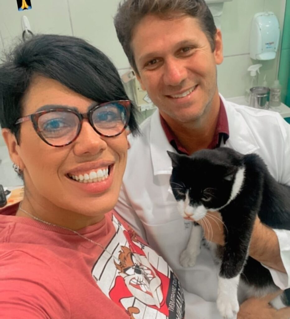 Final feliz: gata esganada por mulher em Realengo é adotada