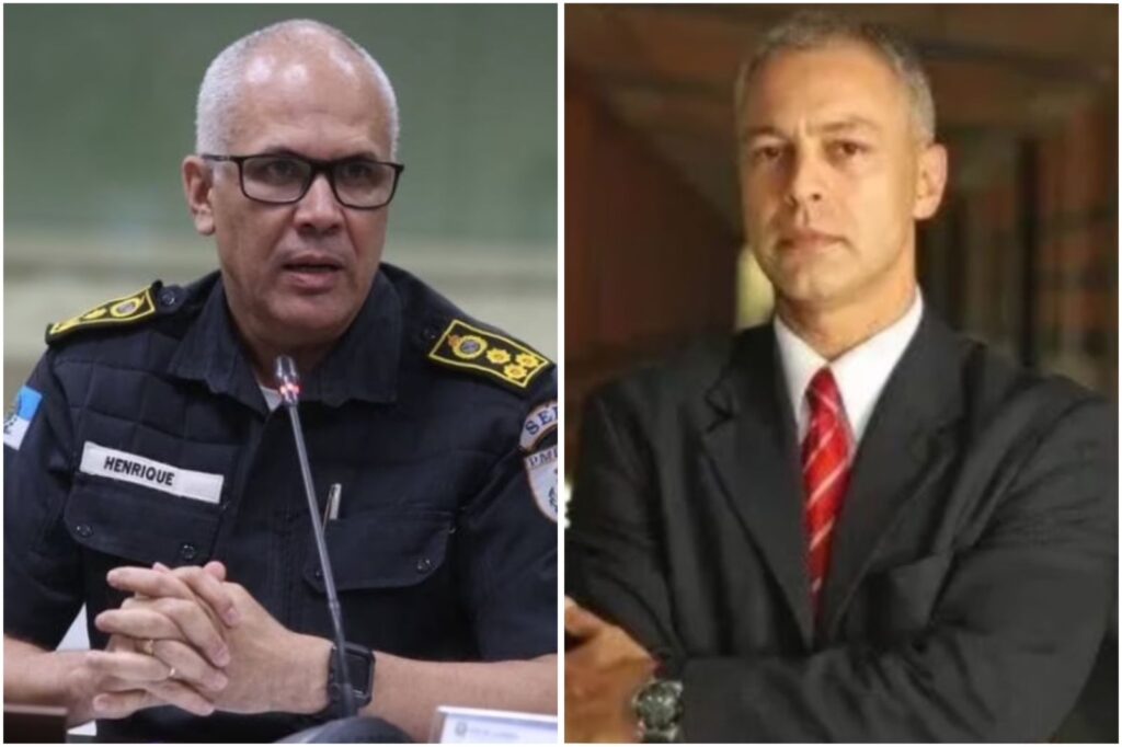 Climão: agora ex-secretário da PM, coronel Henrique não cumprimenta titular da segurança na posse do sucessor