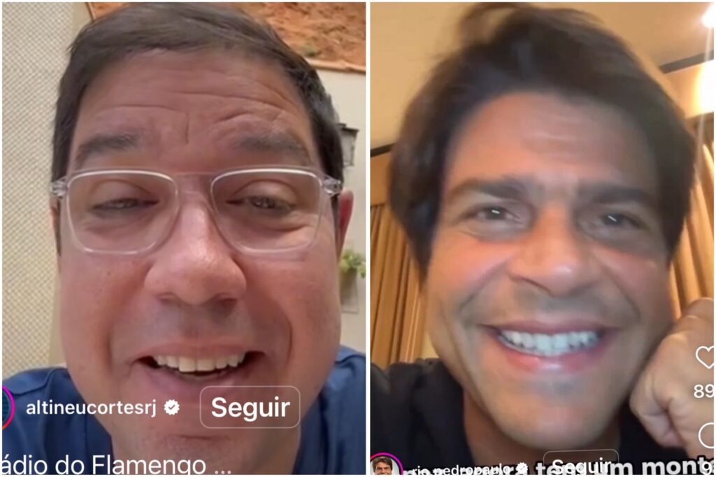 Flamengo é treta nas redes: Pedro Paulo (PSD) e Altineu (PL) trocam farpas sobre o projeto
