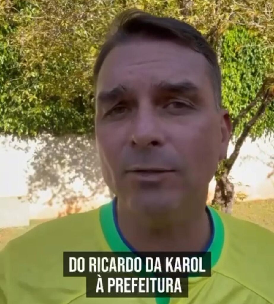 Flávio Bolsonaro e Cláudio Castro em campos opostos … de novo. Agora em Magé