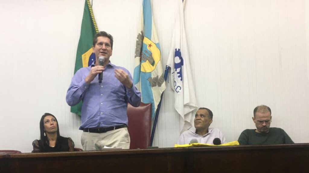 Zito discute tarifa zero para Caxias com deputado federal Jilmar Tatto