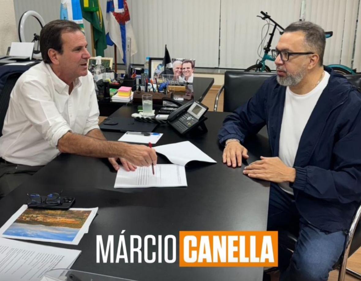 A foto publicada pelo deputado Márcio Canella, ao lado do prefeito do Rio, Eduardo Paes, chocou a turma do Republicanos e revoltou bolsonaristas