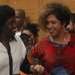 Benedita da Silva e Talíria Petrone, no evento Julho das Pretas, na Universidade Federal Fluminense: a importância de as mulheres negras ocuparem espaços políticos e da luta antirracista