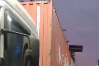 PM troca tiros, salva caminhoneiro e recupera carga na Avenida Brasil