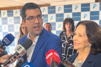 Marcelo Queiroz e Teresa Bergher: tucanos aprovaram, em convenção, o nome da vereadora para vice do candidato do PP