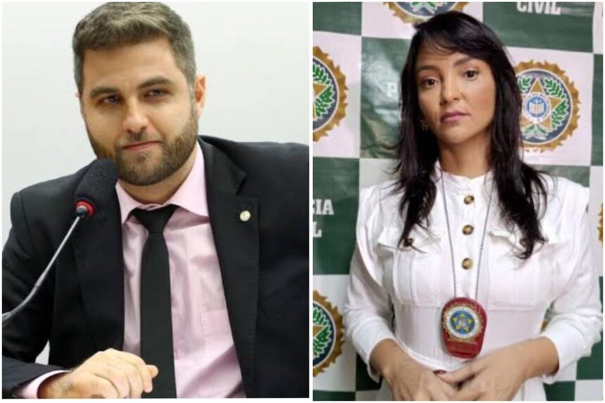 O prefeito de Campos, Wladimir Garotinho (PP), acusa o marido de sua adversária Delegada Madeleine (União) de ameaças