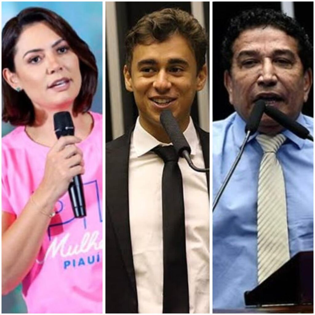 Nikolas, Michelle e Magno Malta e seus candidatos a vereador no Rio