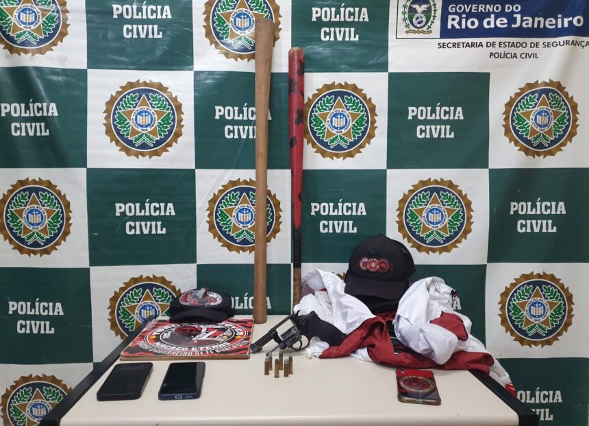 Integrantes de organizada do Flamengo presos por tentativa de homicídio