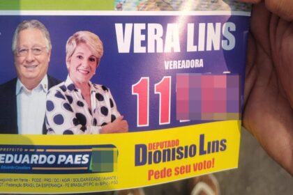 Vera Lins recebe R$ 500 mil do PP, de Queiroz, mas pede votos para Paes