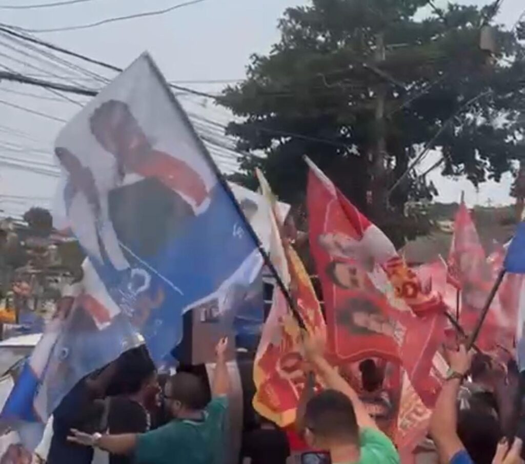 Aliança água e óleo: Jordy e Talíria unidos por ‘Quaquá’ em Niterói; veja o vídeo