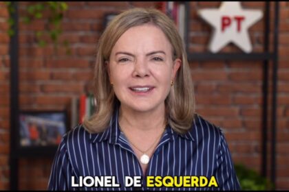 A presidente nacional do PT, Gleisi Hoffman, gravou vídeo em apoio à candidatura de Leonel de Esquerda: o rapaz, apoiado pelo deputado federal Lindbergh Farias, foi um dos aspiras cuja campanha foi inflada com recursos do diretório nacional