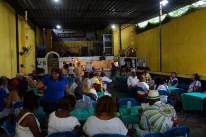 Sede da Associação da Velha Guarda, em Pilares, recebe, nesta segunda, um pagode em comemoração ao Dia Estadual da Velha Guarda