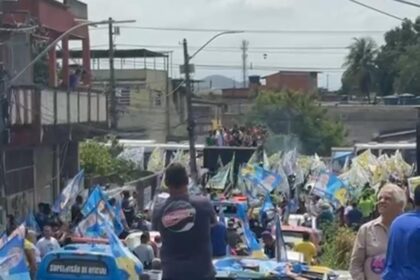 Canella e Matheus do Waguinho se encontram e candidatos trocam farpas; veja o vídeo