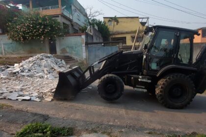 Manhã de operação no Complexo do Salgueiro, em São Gonçalo