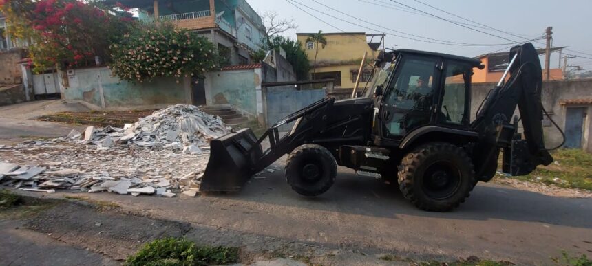 Manhã de operação no Complexo do Salgueiro, em São Gonçalo