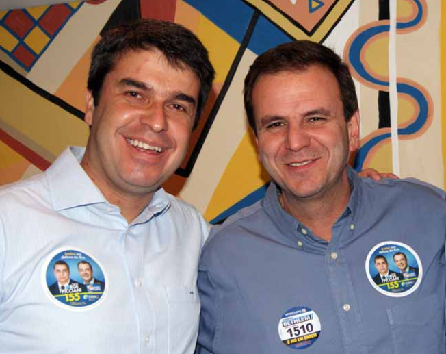 Rodrigo Bethlem e Eduardo Paes