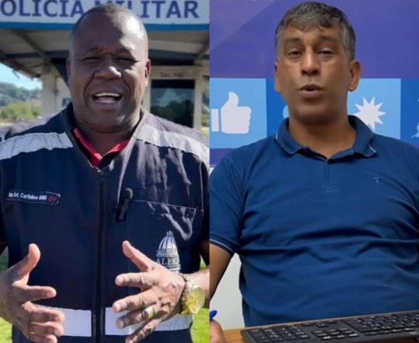 Carlinhos BNH acusa policial Marcelo Lajes de atirar em direção à carreata em Nova Iguaçu