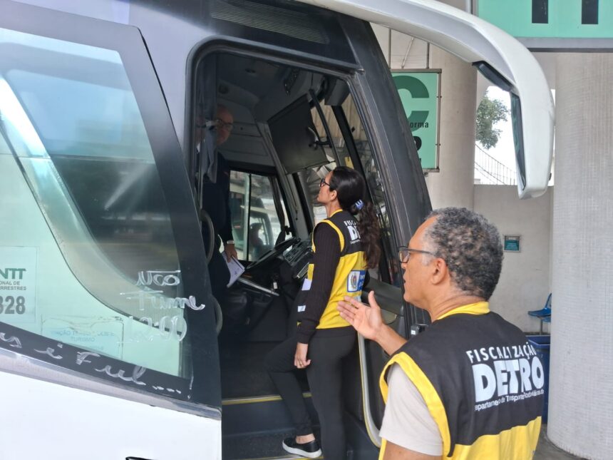 Rodoviárias do Rio recebem fiscalização extra antes do feriado