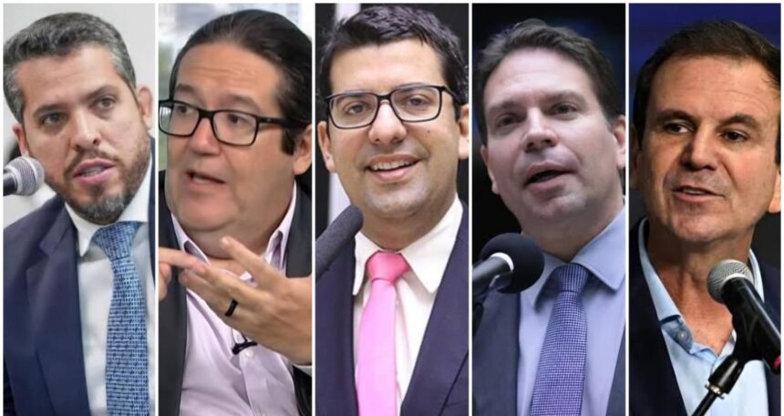 Os candidatos, na ordem em que vão ocupar a bancada no debate da Globo nesta quinta-feira