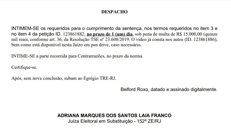 Waguinho dobra aposta e mantém no ar vídeo contra Canella