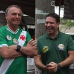 Ramagem e Bolsonaro vão juntos às suas seções eleitorais, na Barra e em Deodoro, respectivamente,, neste domingo (06)