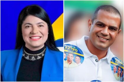 Alana Passos e Chagas Bola perderam a vaga na Câmara porque não conseguiram atingir 20% do quociente eleitoral