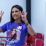 Yandra Moura, filha do secretário estadual de Governo, André Moura, não conquistou vaga no segundo turno em Aracaju, Sergipe