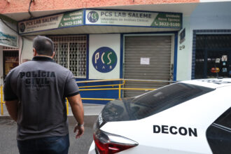 Polícia Civil cbega ao Laboratório PCS Saleme: um dos sócios foi preso