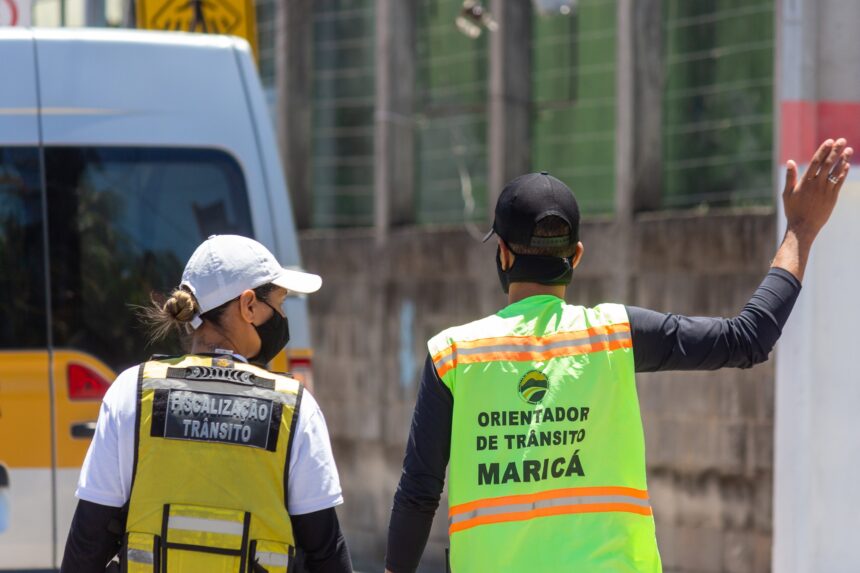 orientadores de trânsito de Maricá