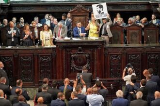 A eleição da mesa diretora da Assembleia em 2023, quando o PL chegou rachado: este ano, o partido quer fechar um acordo antes de dar o sim a Rodrigo Bacellar