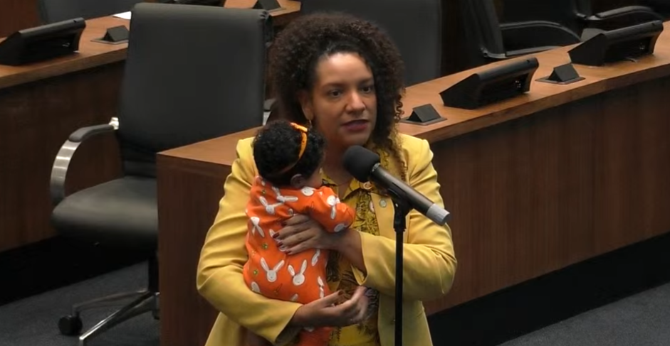 Deputada estadual Renata Souza, no plenário da Alerj