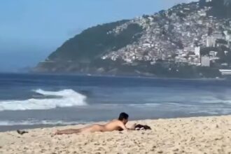 Peladão em Ipanema viraliza na manhã de Natal; veja o vídeo