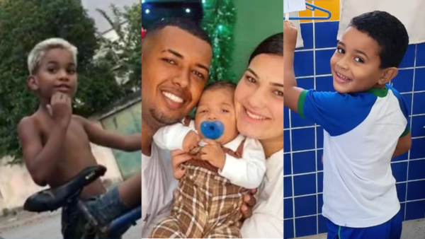 três crianças que morreram entre 1 de janeiro até o dia 6 de dezembro de 2024 na região metropolitana do rio de janeiro