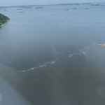 Inea encontra mancha de óleo na Baía de Guanabara