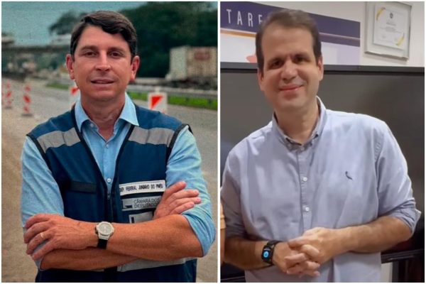 Juninho do Pneu (à esquerda) deve disputar o posto de coordenador da bancada do Rio na Câmara com Áureo Ribeiro