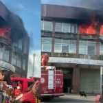 Incêndio de grandes proporções destrói salas da Prefeitura de Itaguaí