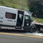 Acidente com viatura que transportava presos deixa sete feridos em Barra do Piraí