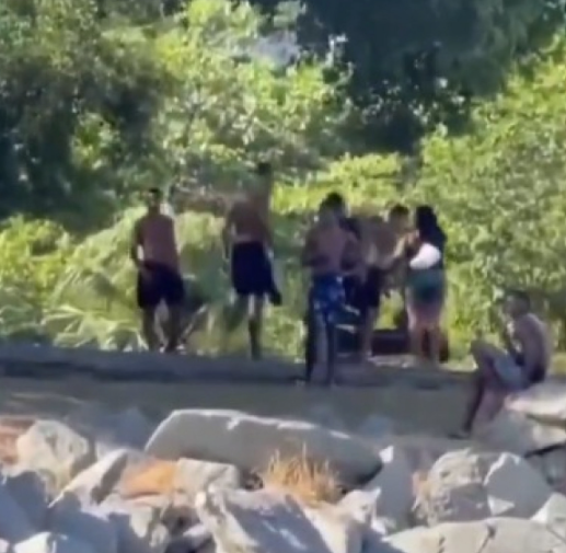 Tripulantes de barco impedem assalto a mulher no Aterro do Flamengo; vídeo