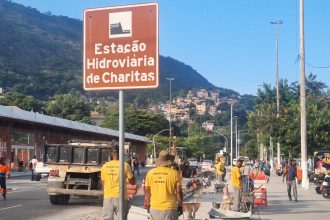 Estação das barcas em Charitas começa a receber obras da prefeitura