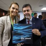 Isabel Swan recebe o apoio da Embratur à candidatura de Rio e Niterói para o Pan 2031