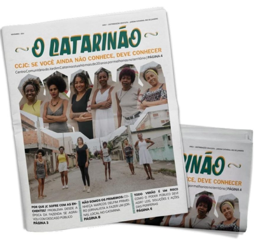 'O Catarinão': jornal comunitário resgata história de favela de São Gonçalo