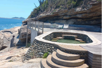 MP pede demolição de piscina e deck irregulares em praia de Búzios