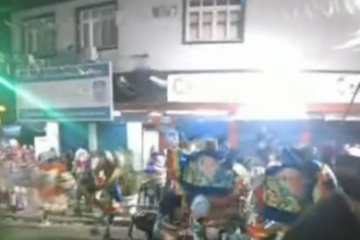 Briga em festa de carnaval termina com seis presos e granada apreendida; vídeo