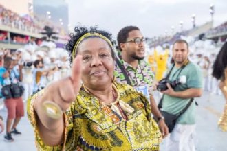 Guanayra Firmino, presidente da Mangueira, foi a única a inscrever chapa: neta de Tia Fé vai comandar a verde e rosa no ano do centenário