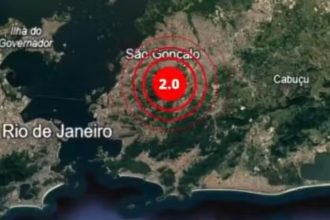 Terremoto no Rio? São Gonçalo tem tremor de 2.0 na Escala Richter