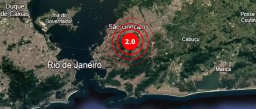 Terremoto no Rio? São Gonçalo tem tremor de 2.0 na Escala Richter