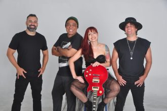 Banda Faixa Etária começa turnê 2025 com show em Paracambi