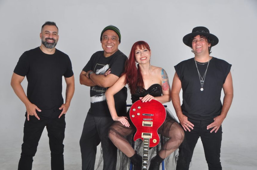 Banda Faixa Etária começa turnê 2025 com show em Paracambi